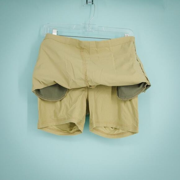 L.L. Bean Size 6 Khaki Water Repellant Comfort Trail Outdoor Active Pocket Skort - Picture 2 of 7